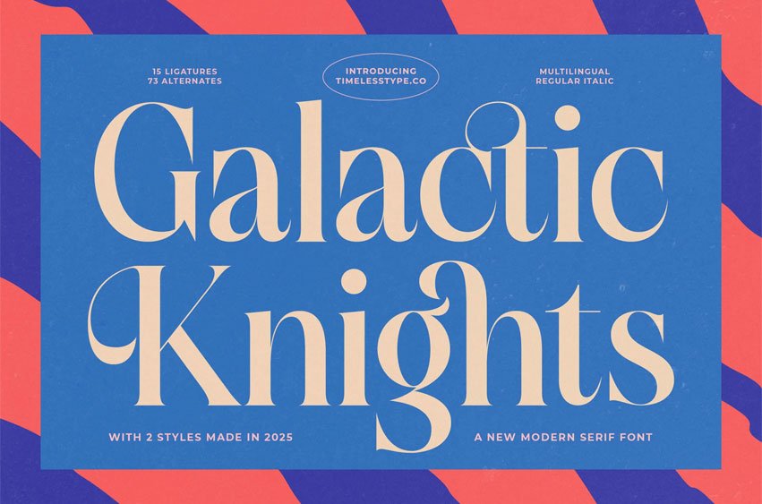 Galactic Knights Font