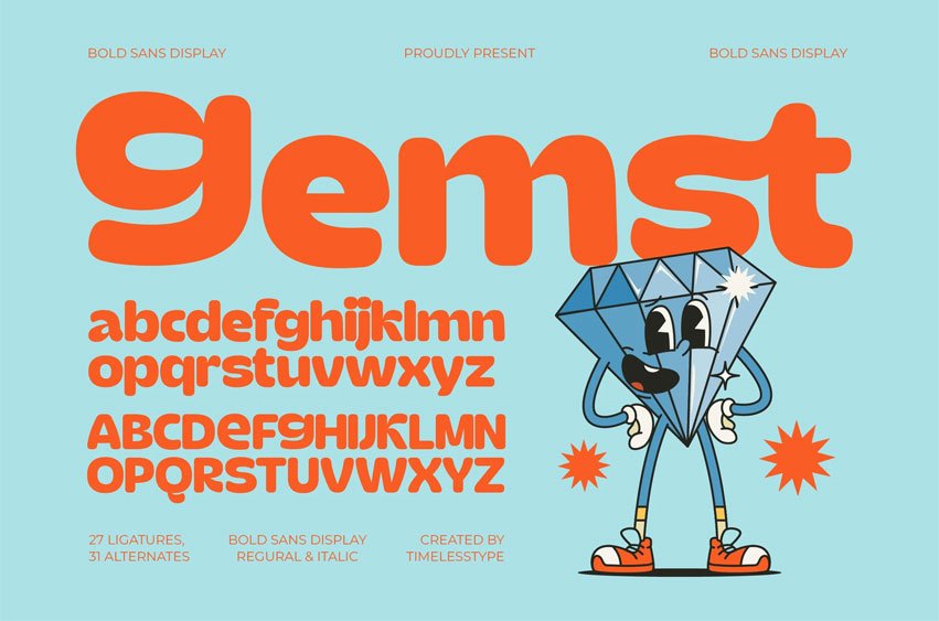 Gemst Font