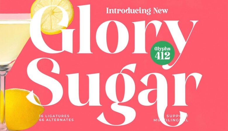 Glory Sugar Font
