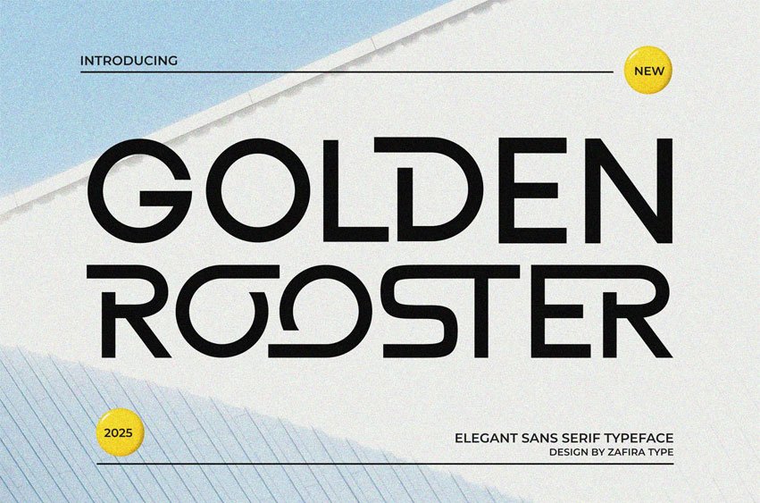 Golden Rooster Font