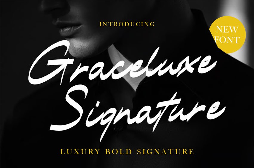 Graceluxe Signature Font