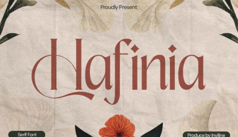 Hafinia Regular Font