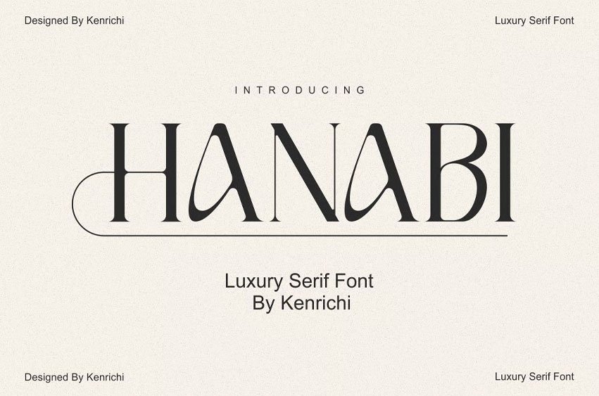 Hanabi Font