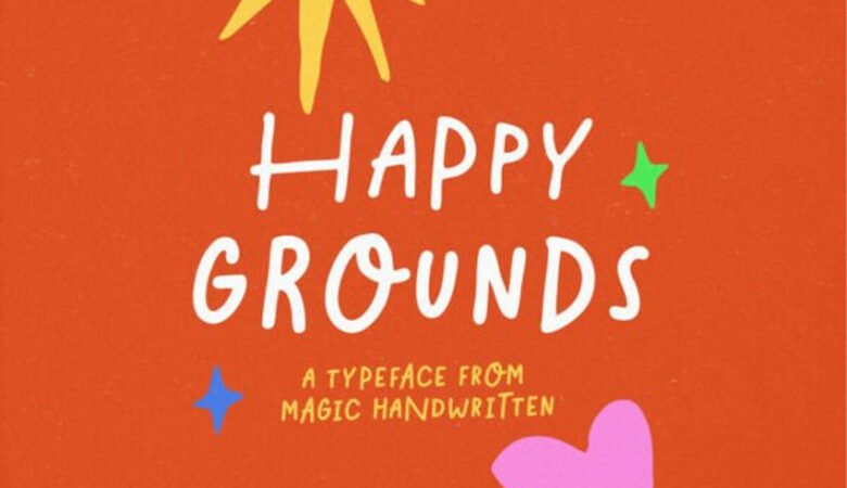 Happy Grounds Font