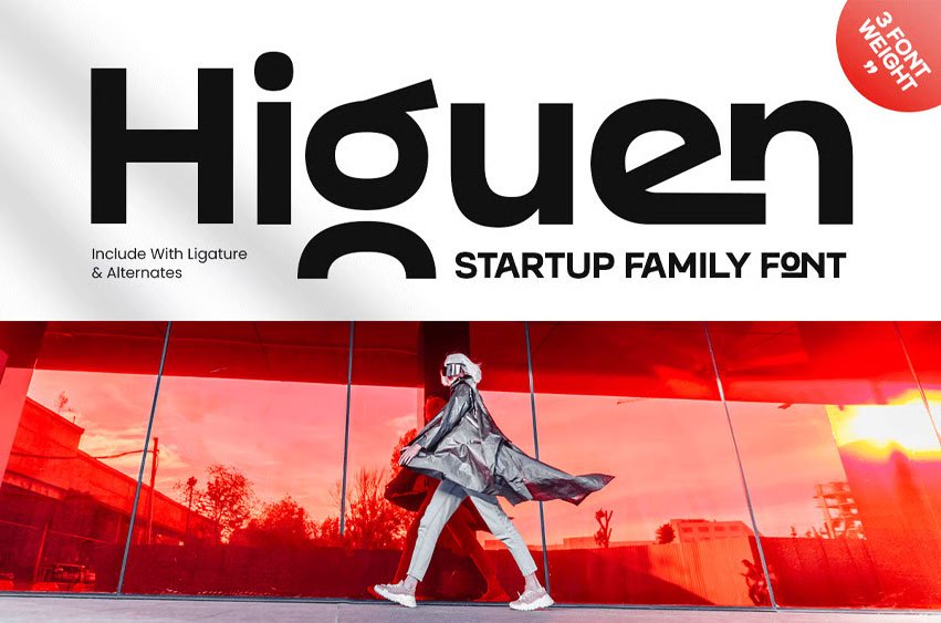 Higuen Family Font