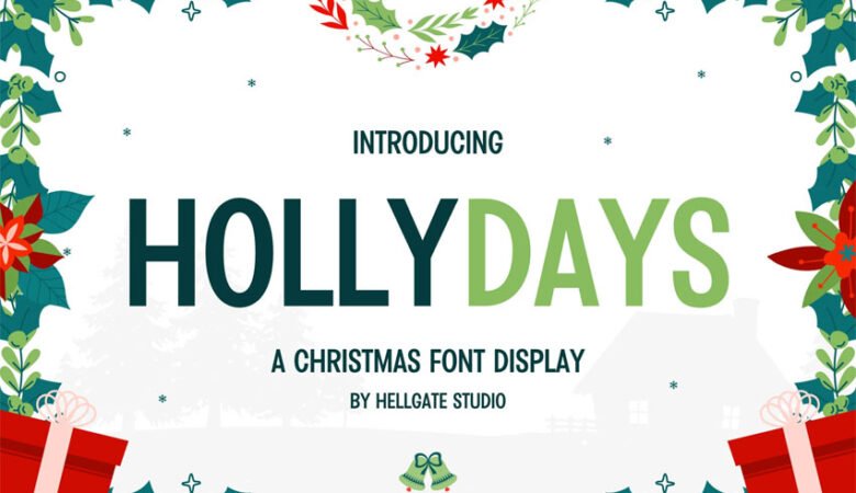 HollyDays Font