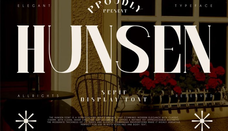 Hunsen Font