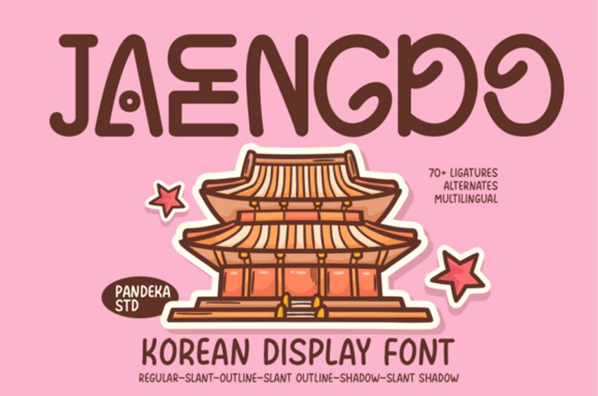 Jaengdo Font