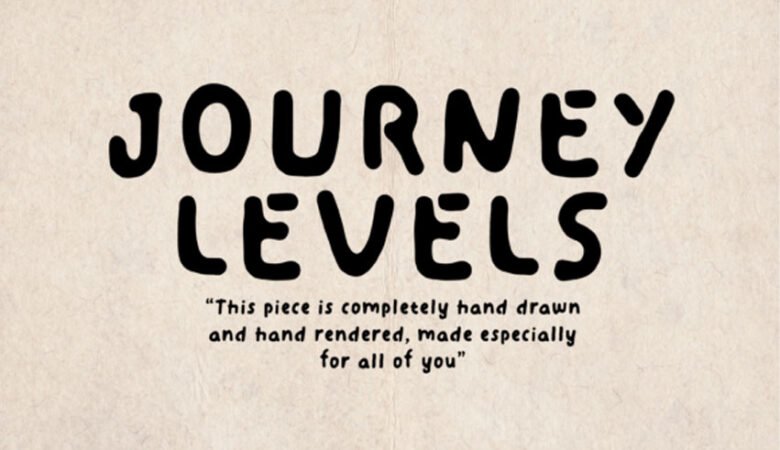 Journey Levels Font