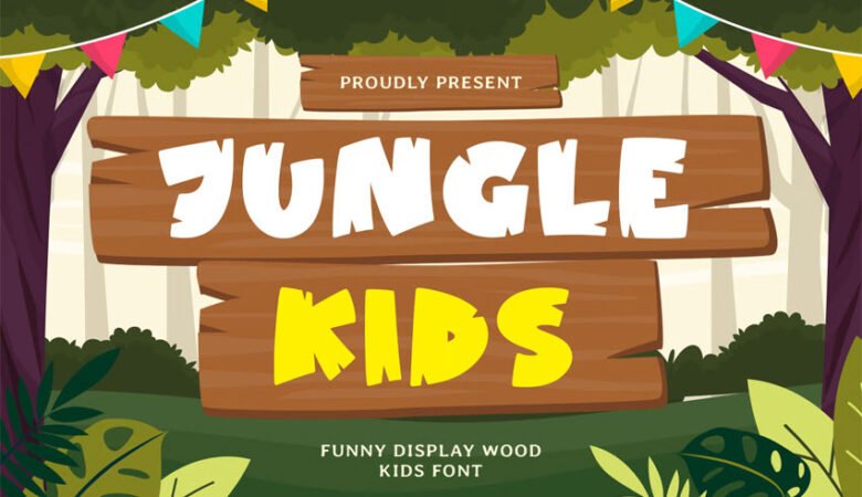 Jungle Kids Font