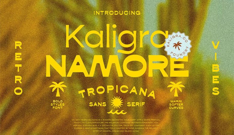 Kaligra Tropicana Font