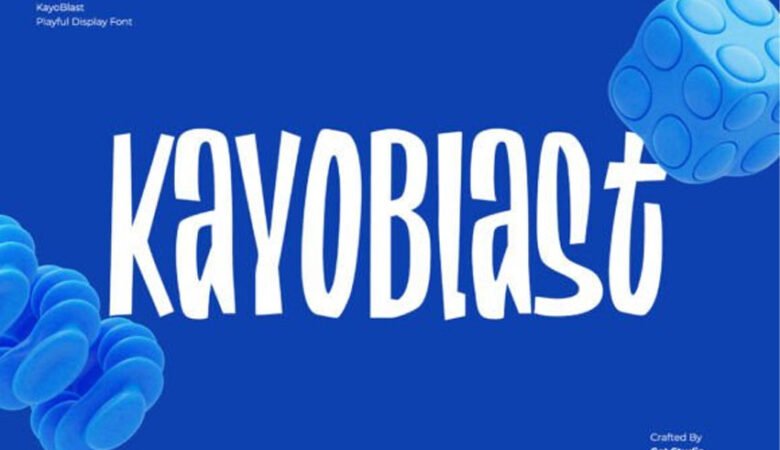 Kayoblast Font