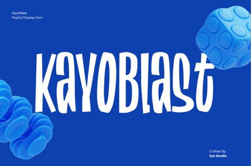 Kayoblast Font