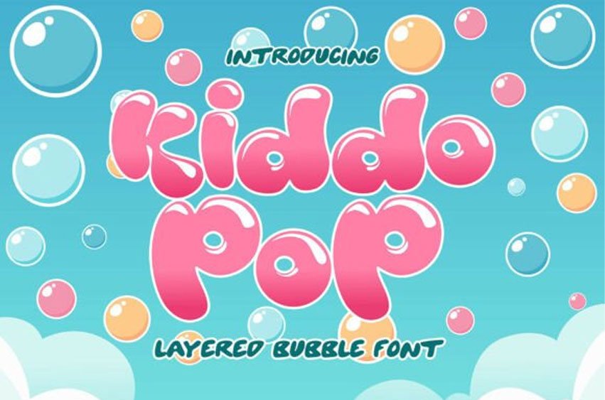 Kiddo Pop Font