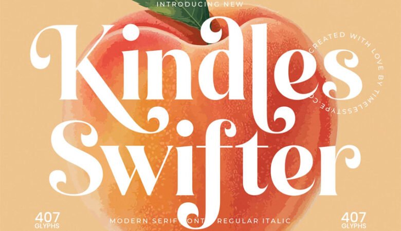 Kindles Swifter Font