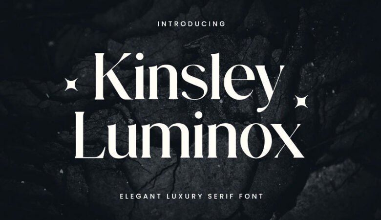 Kinsley Luminox Font