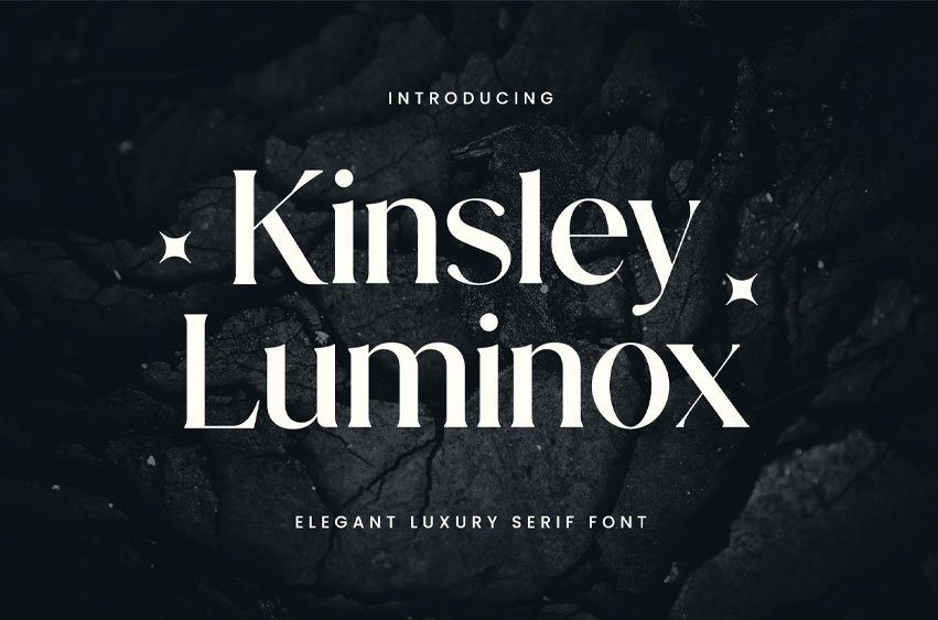 Kinsley Luminox Font