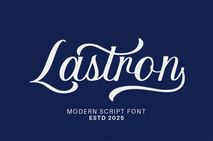 Lastron Font