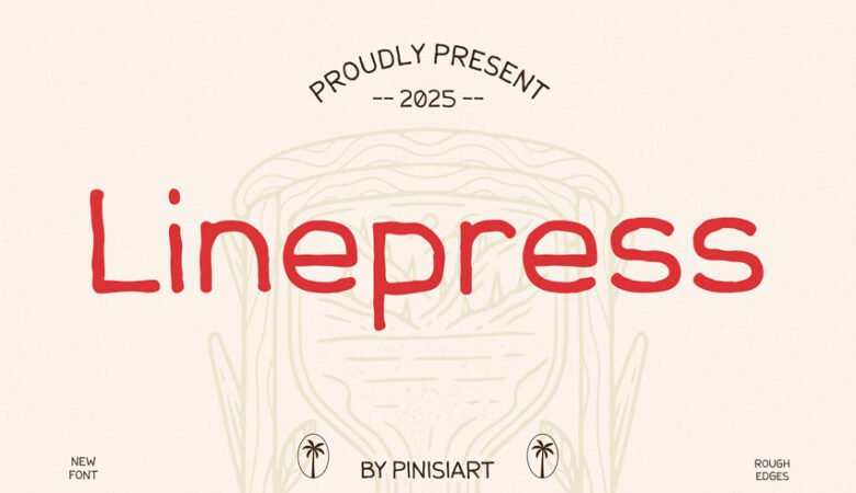 Linepress Font