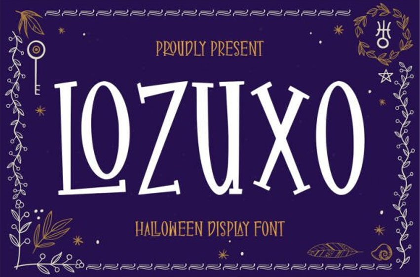 Lozuxo Font
