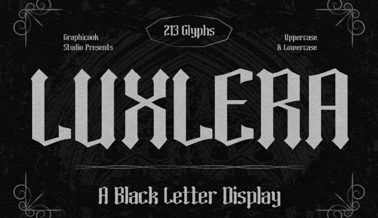 Luxlera Font