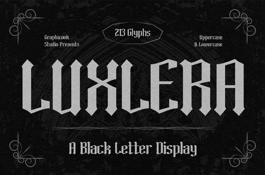 Luxlera Font