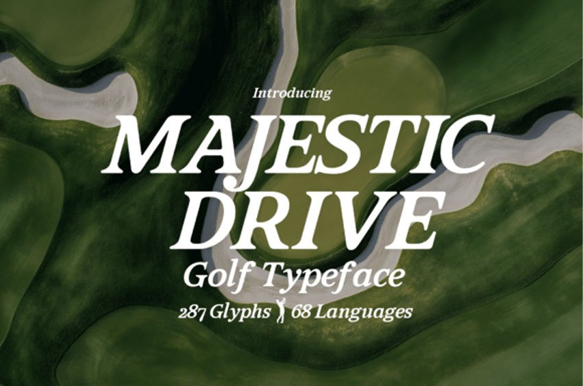Majestic Drive Font