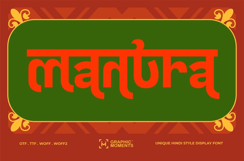 Mantra Hindi Font