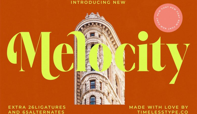 Melocity Font