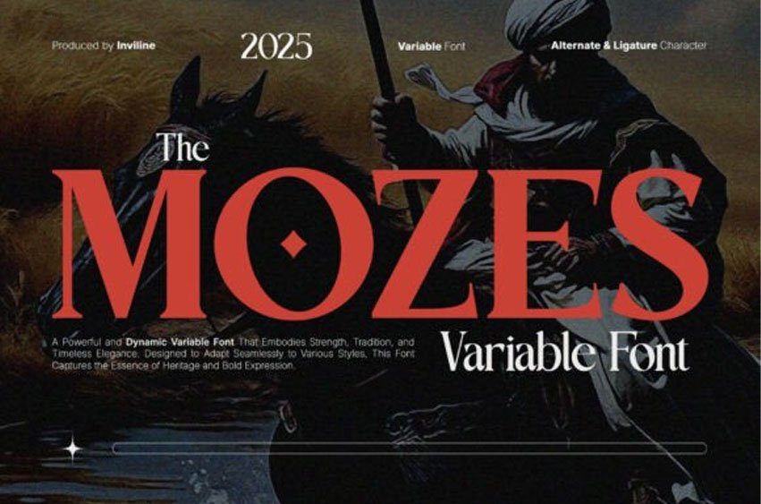 Mozes Regular Font