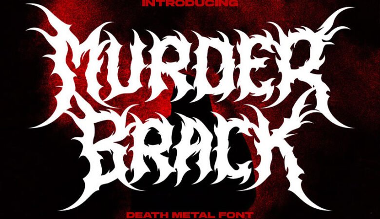 Murder Brack Font