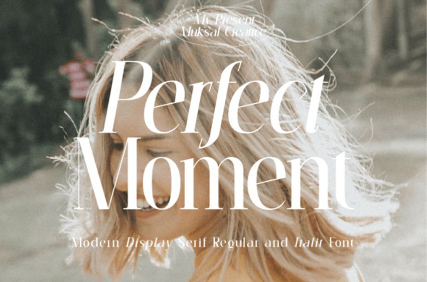 Perfect Moment Font