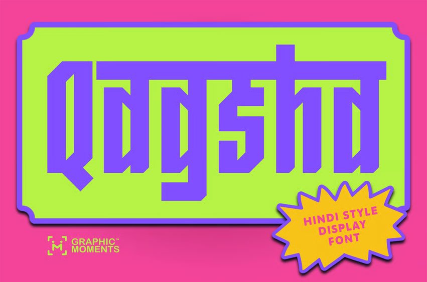 Qagsha Font