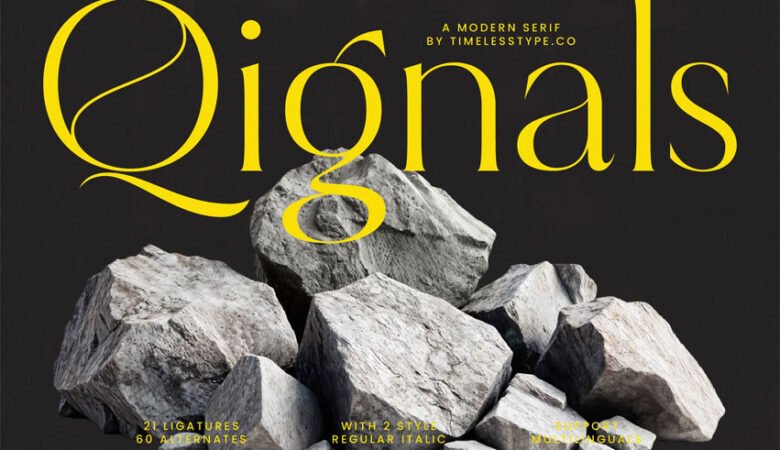 Qignals Font