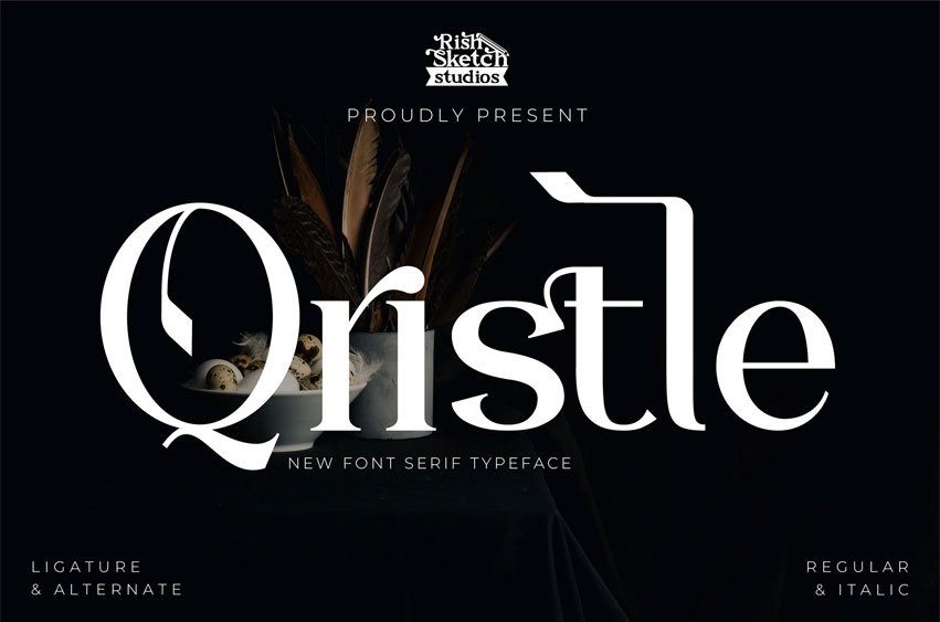 Qristle Font