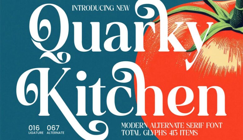Quarky Kitchen Font