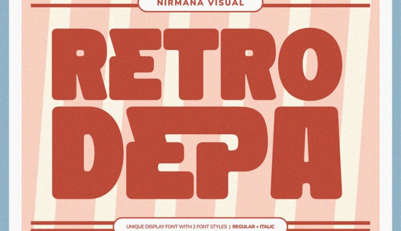 Retro Depa Font