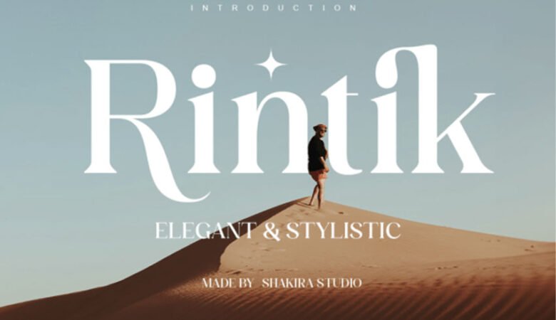 Rintik Font