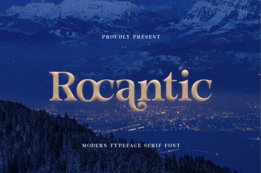 Rocantic Font