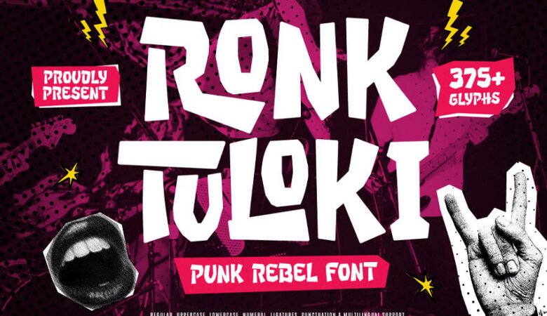 Ronk Tuloki Font