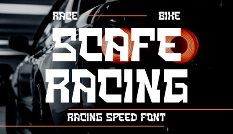 Scafe Racing Font
