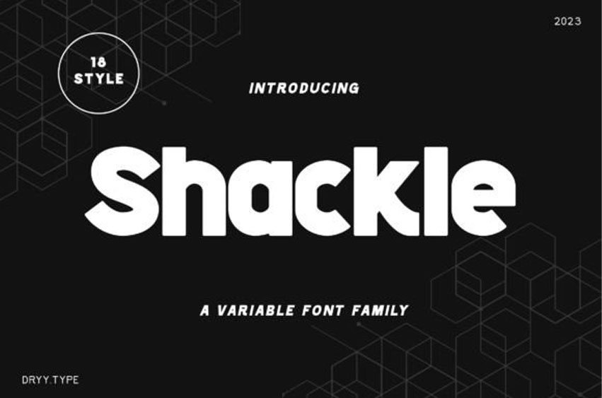 Shackle Font
