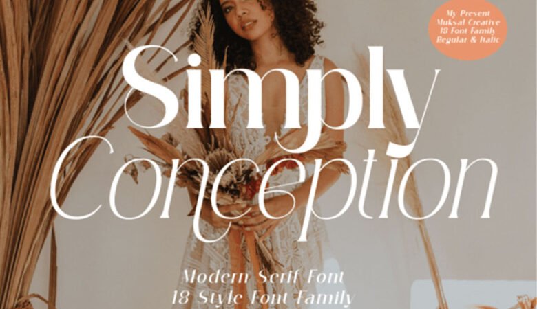 Simply Conception Font