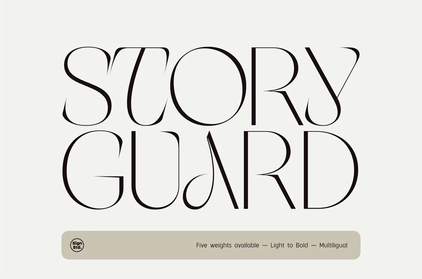 Story Guard Font