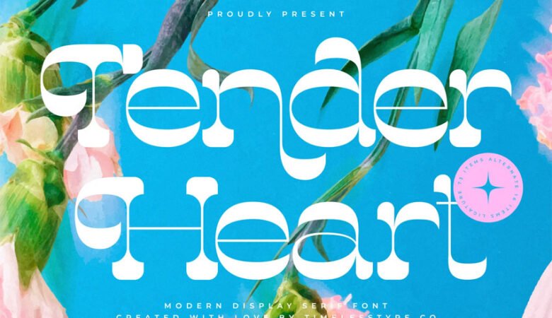 Tender Heart Font