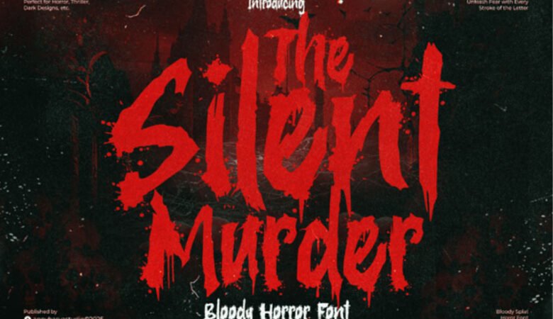 The Silent Murder Font