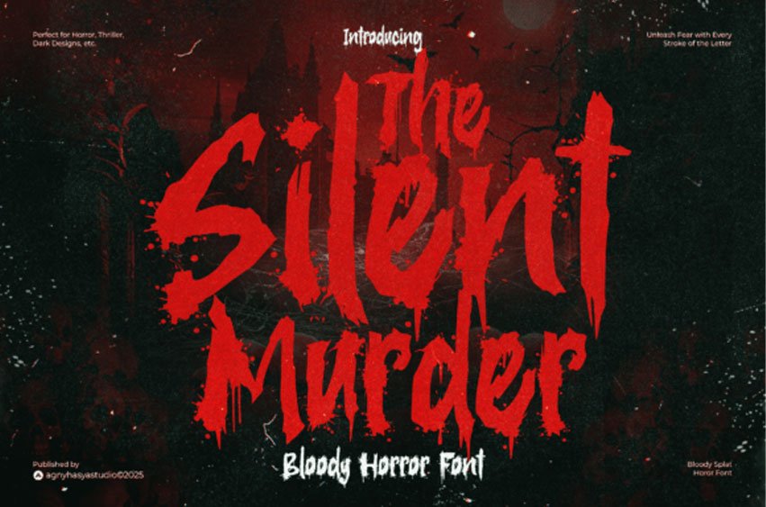 The Silent Murder Font