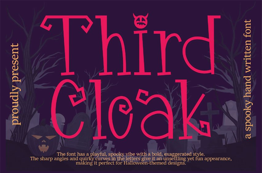 Third Cloak Font