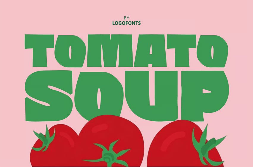Tomato Soup Font