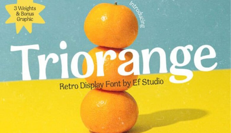 Triorange Font